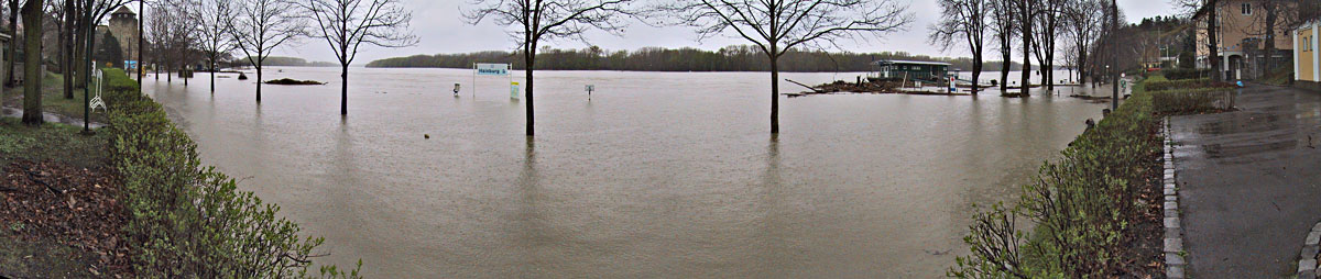 Hochwasser Hainburg