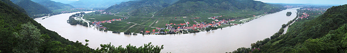 Ferdinandwarte Donauhochwasser