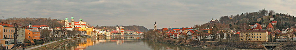 Passau Innsteg - Klick fr größeres Bild