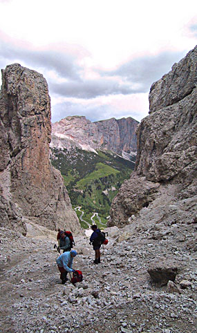 Klettersteig - Klick für größeres Bild