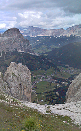 Sella Klettersteig - Klick für größeres Bild