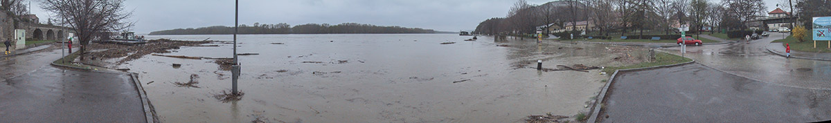Hochwasser Hainburg