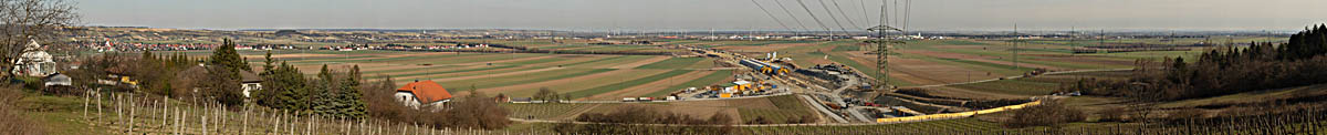 Baustelle Tradenbergtunnel